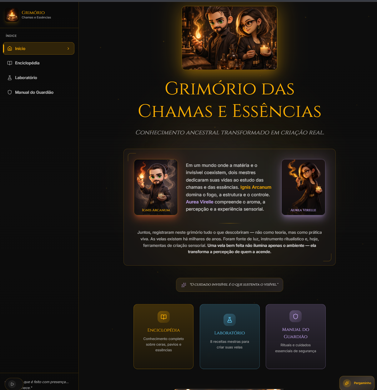 Grimório das Chamas 1